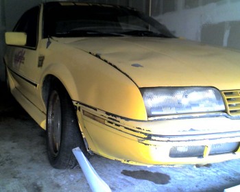 The front needs some cosmetic help.  The angle of the wheel also shows how bad the bearing was.