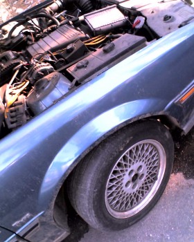 11-17-08_1339.jpg (128.03 KiB) Viewed 6258 times No, that isn't an intercooler in front of the engine, NGT! That is a heater-core, I used it to cool the coolant a little extra before piping it to the turbo...